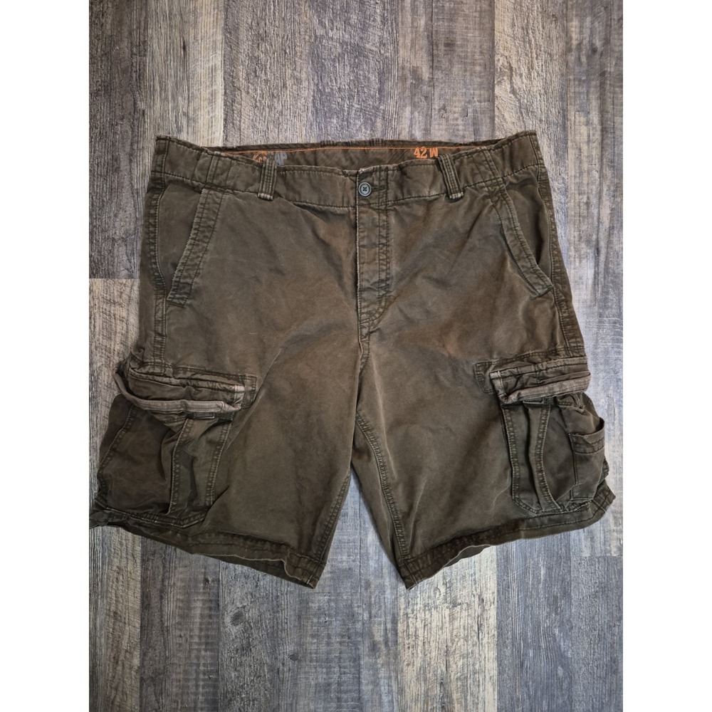 Gap Dark Brown Cargo Utility Shorts Casual Size 42